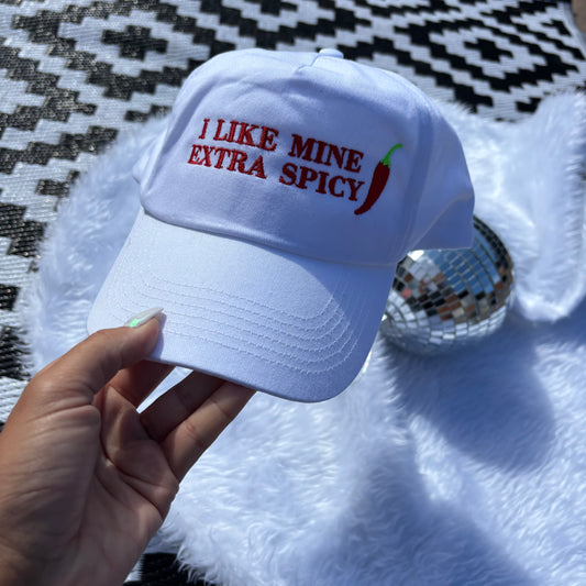 I like my extra spicy 🧢 cap