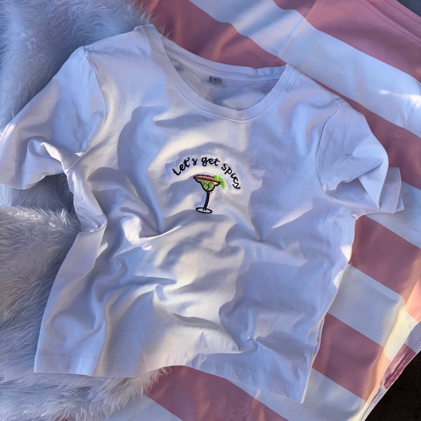 Lets get spicy (margarita) baby tee