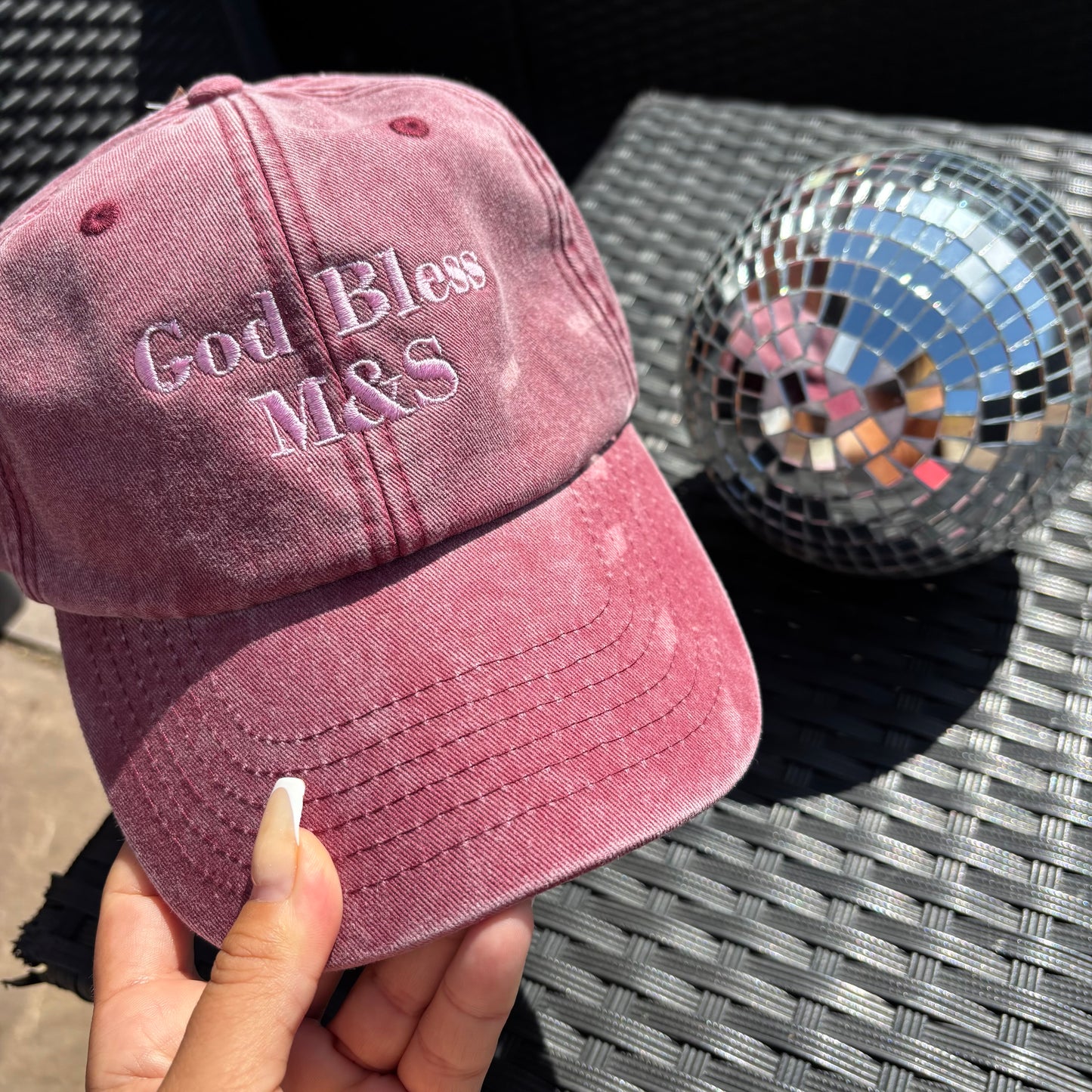 God bless M&S cap