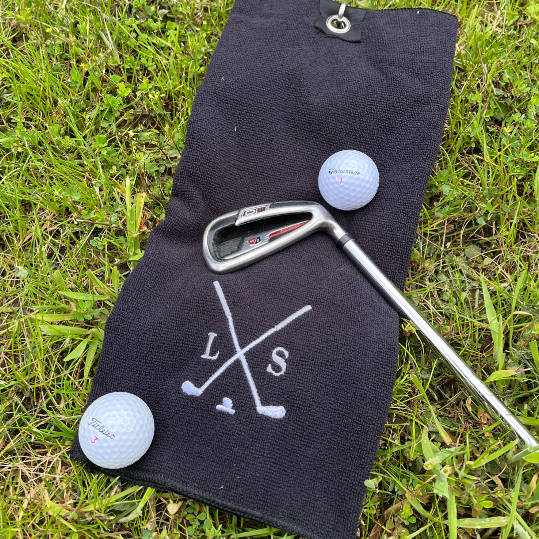Personalised & Custom Golf Polo and Towel Set