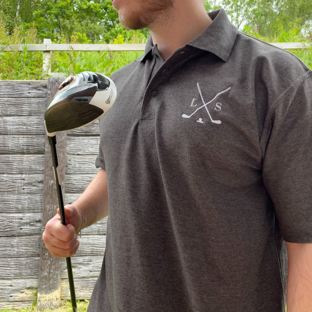Personalised & Custom Golf Polo and Towel Set