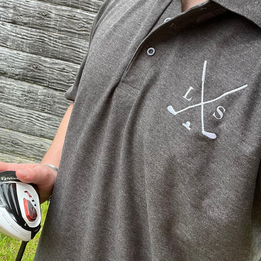 Personalised & Custom Golf Polo and Towel Set