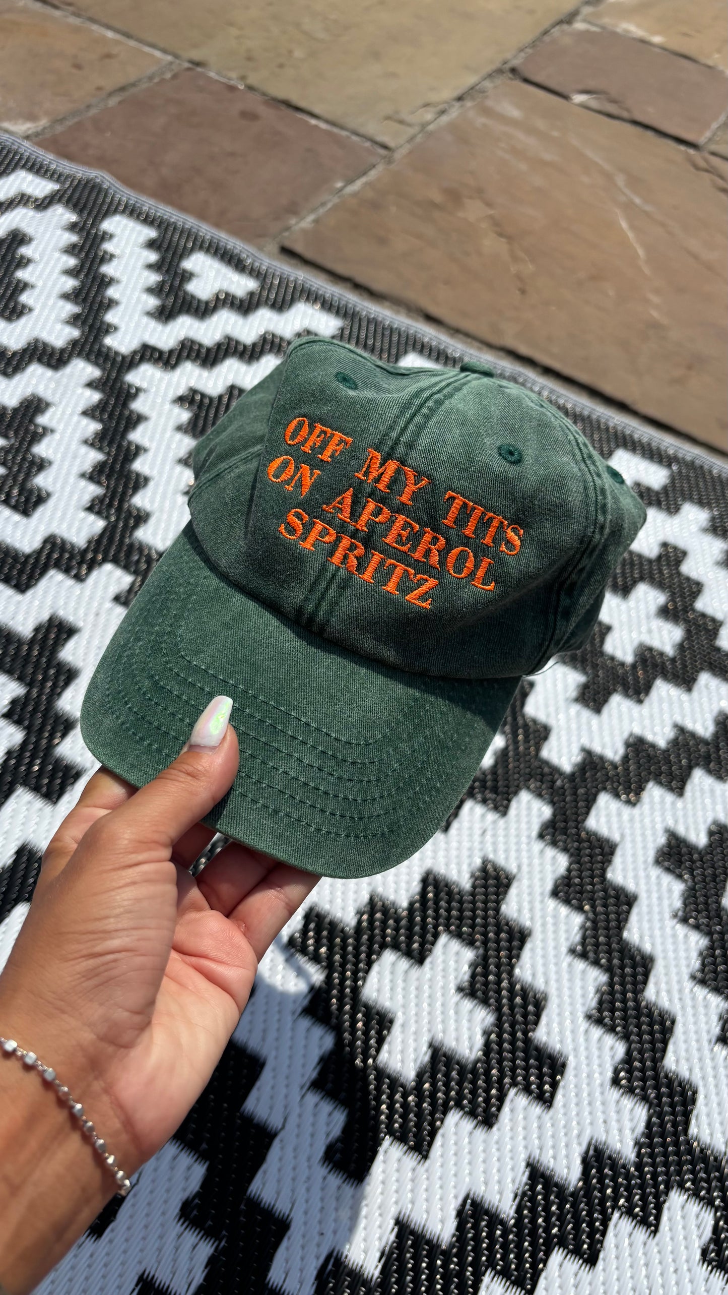 Custom caps with your unique slogan