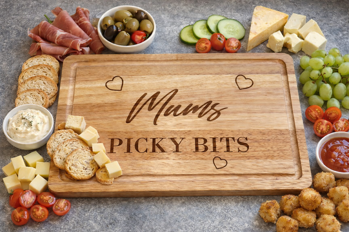 Mums picky bits board