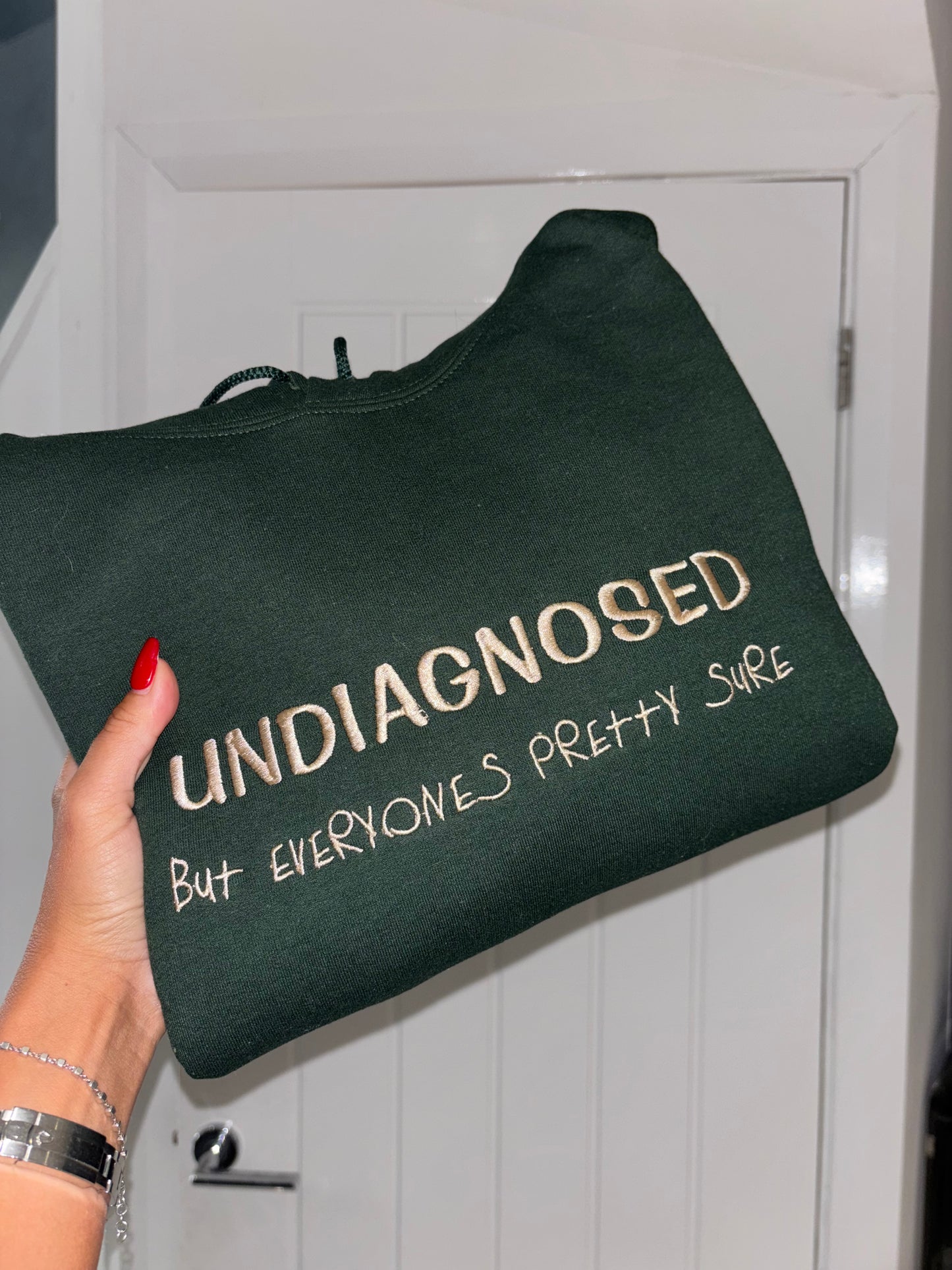 Undiagnosed but everyone’s pretty sure tshirt sweater or hoodie