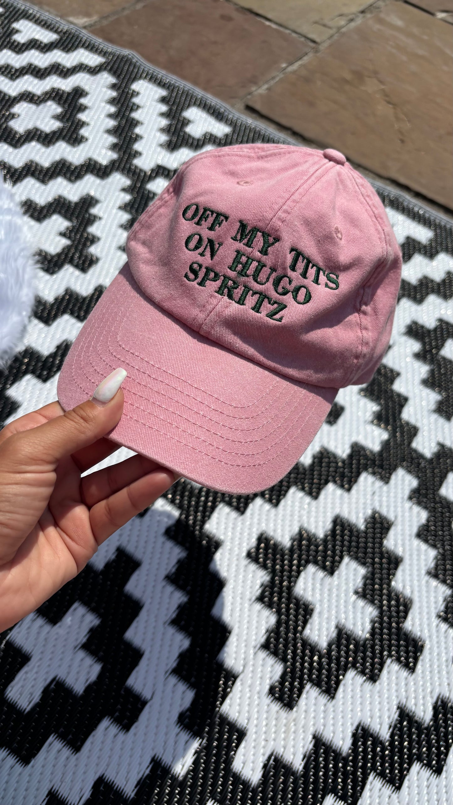 Custom caps with your unique slogan