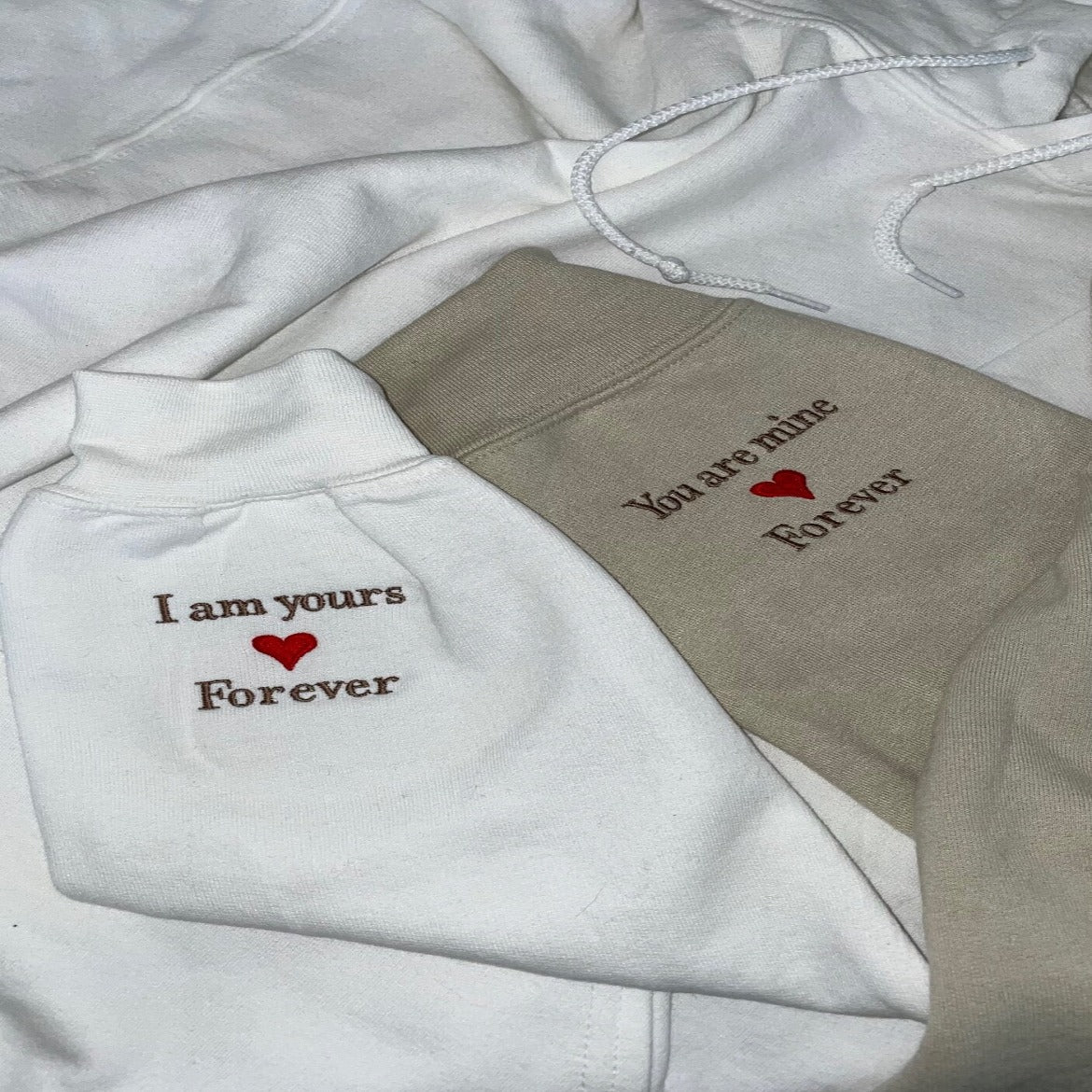 Personalized Hoodie with Embroidered Message