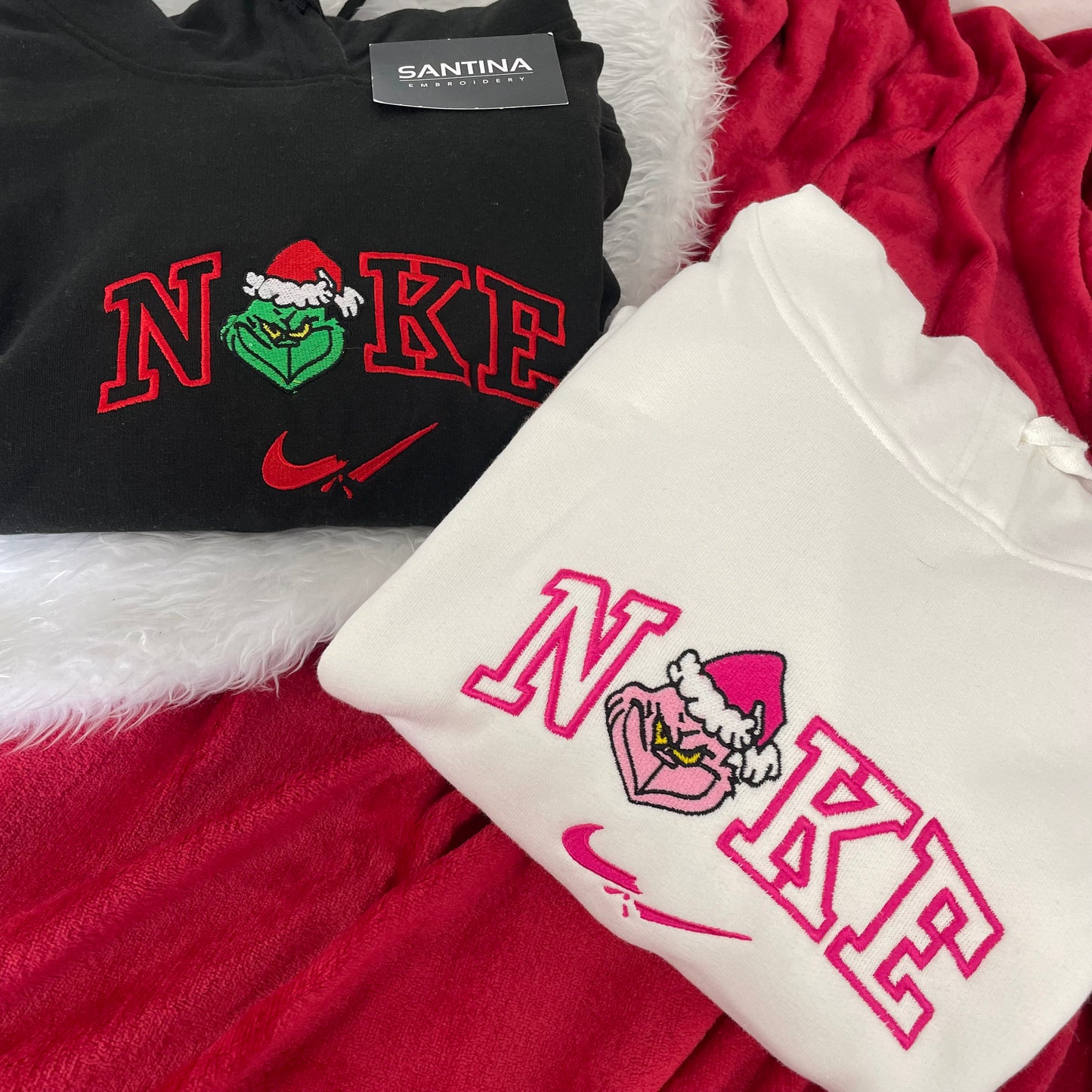 Cute Grinchey sweatshirts / hoodies