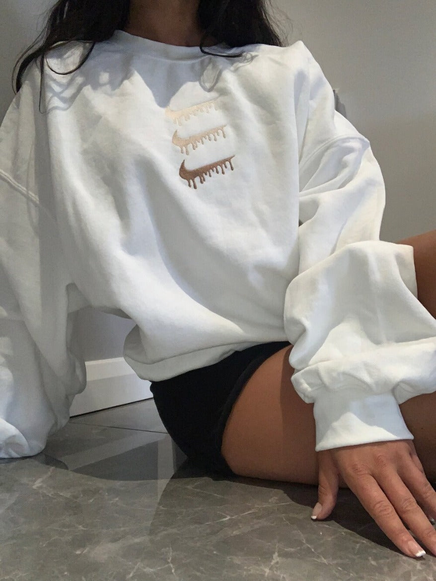 Colorful Triple Drip Sweatshirt for Children - Fashionable Design