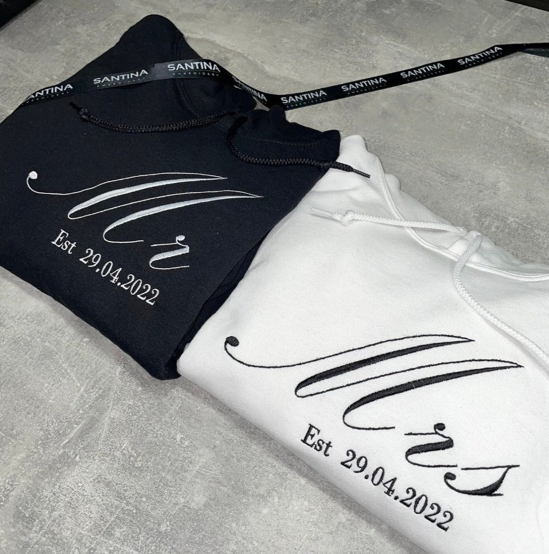 Custom Mr. and Mrs. Anniversary Hoodie