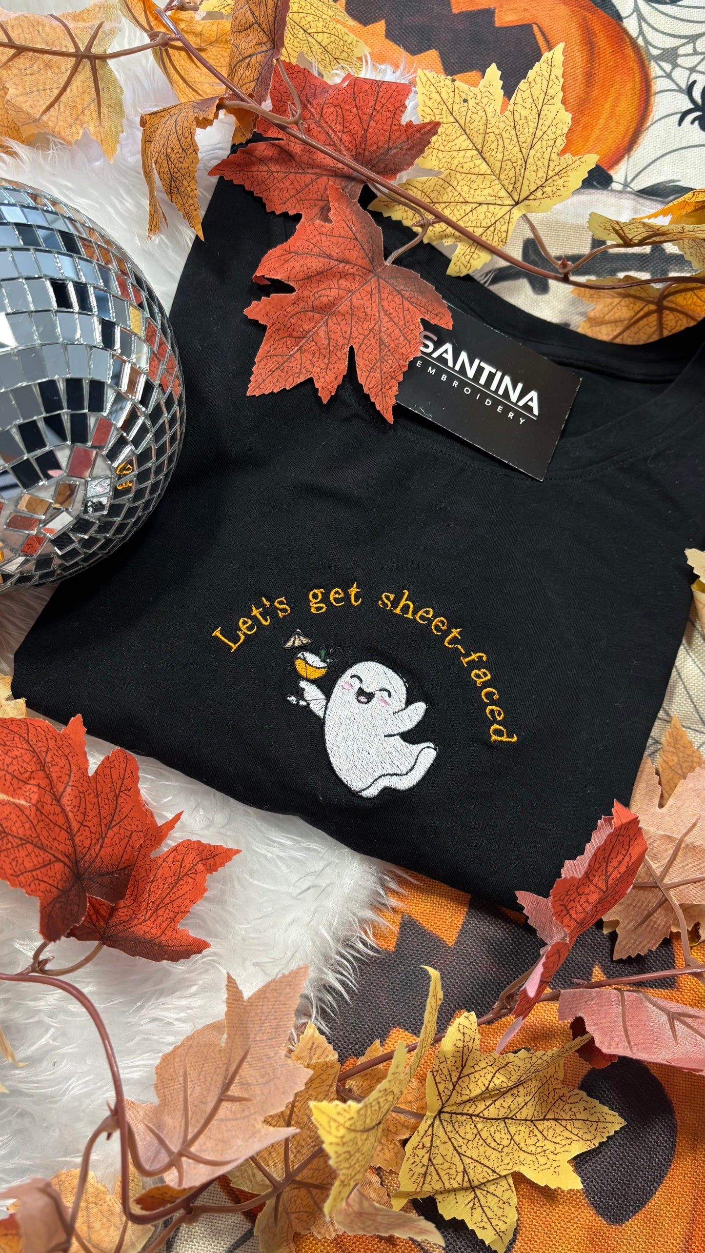 Let’s get sheet-faced embroidered fun baby tee or unisex tee