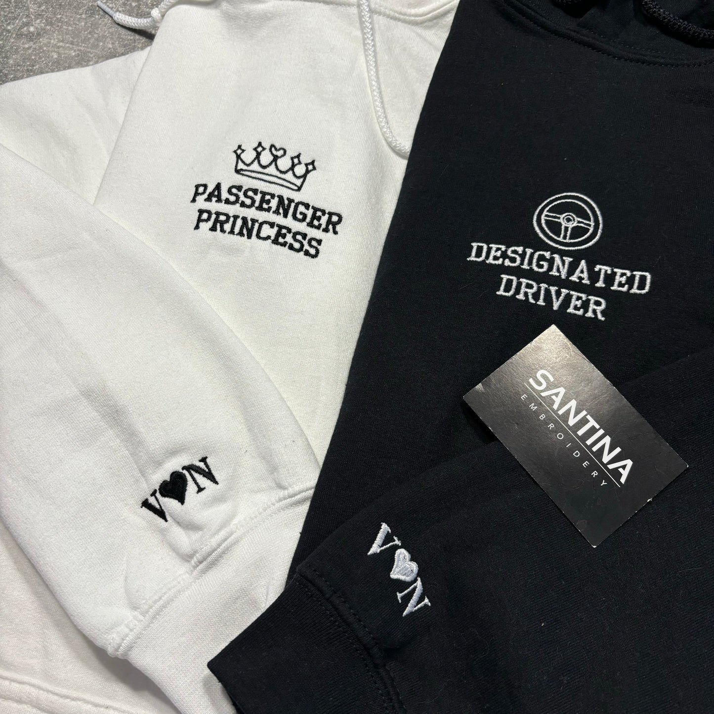 Passenger princess / designated driver hoodie