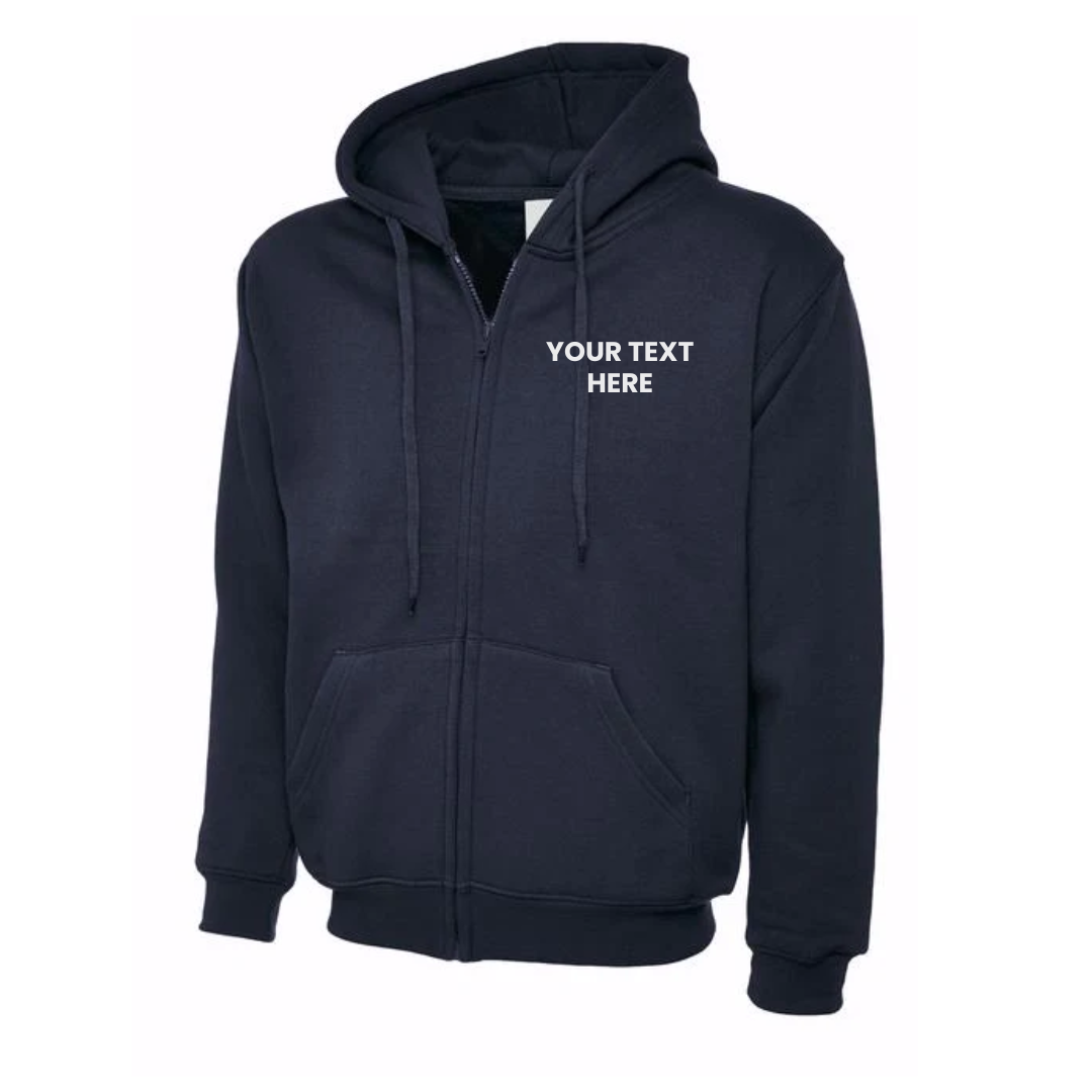 HealthCare Worker Custom UNISEX full zip FLEECE or HOODIE