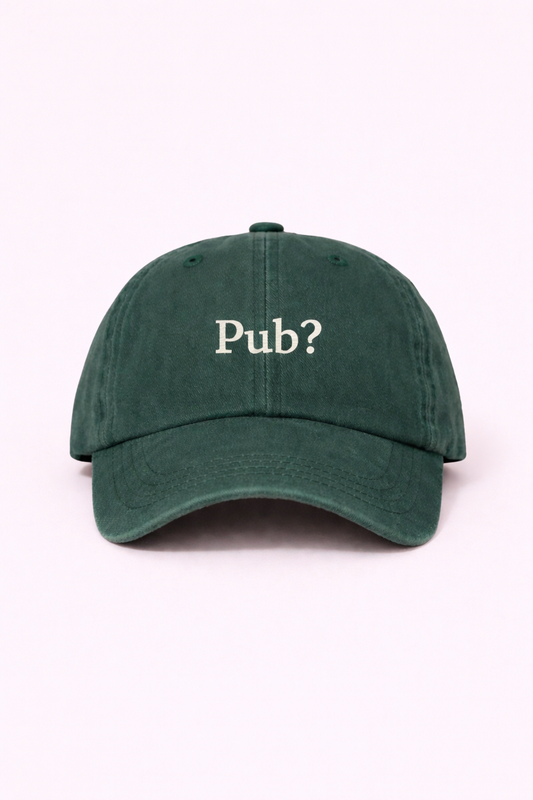 Pub? British humour cap