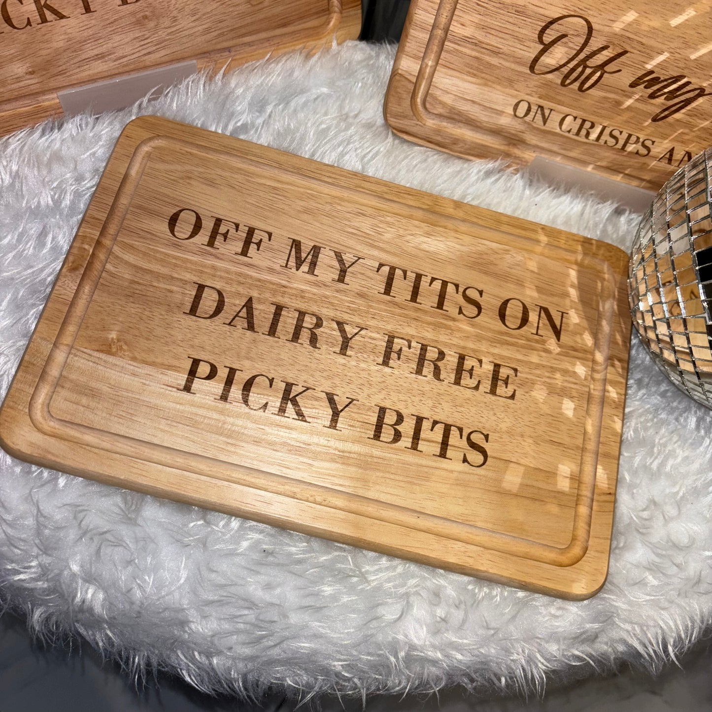 Off my tits on GLUTEN free (or any intolerance) picky bits board