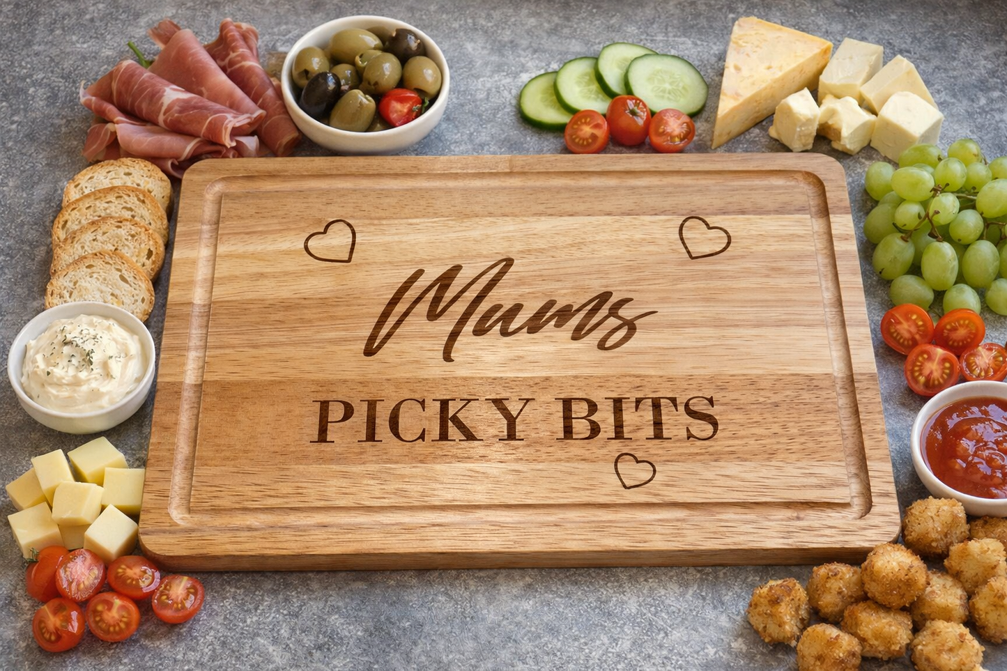 Mums picky bits board