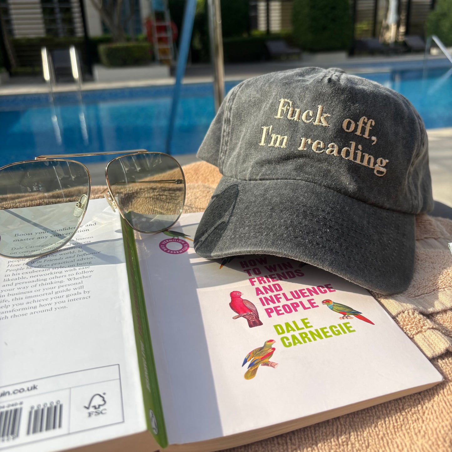 F*ck off, I’m reading cap