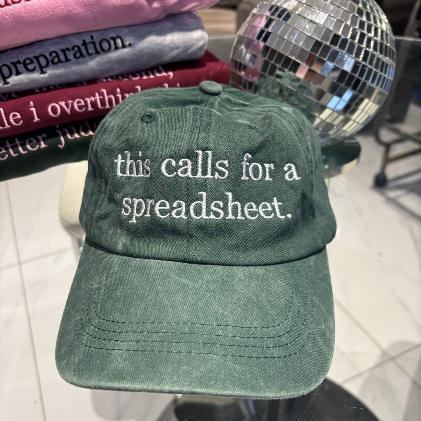 This calls for a spreadsheet, cap.