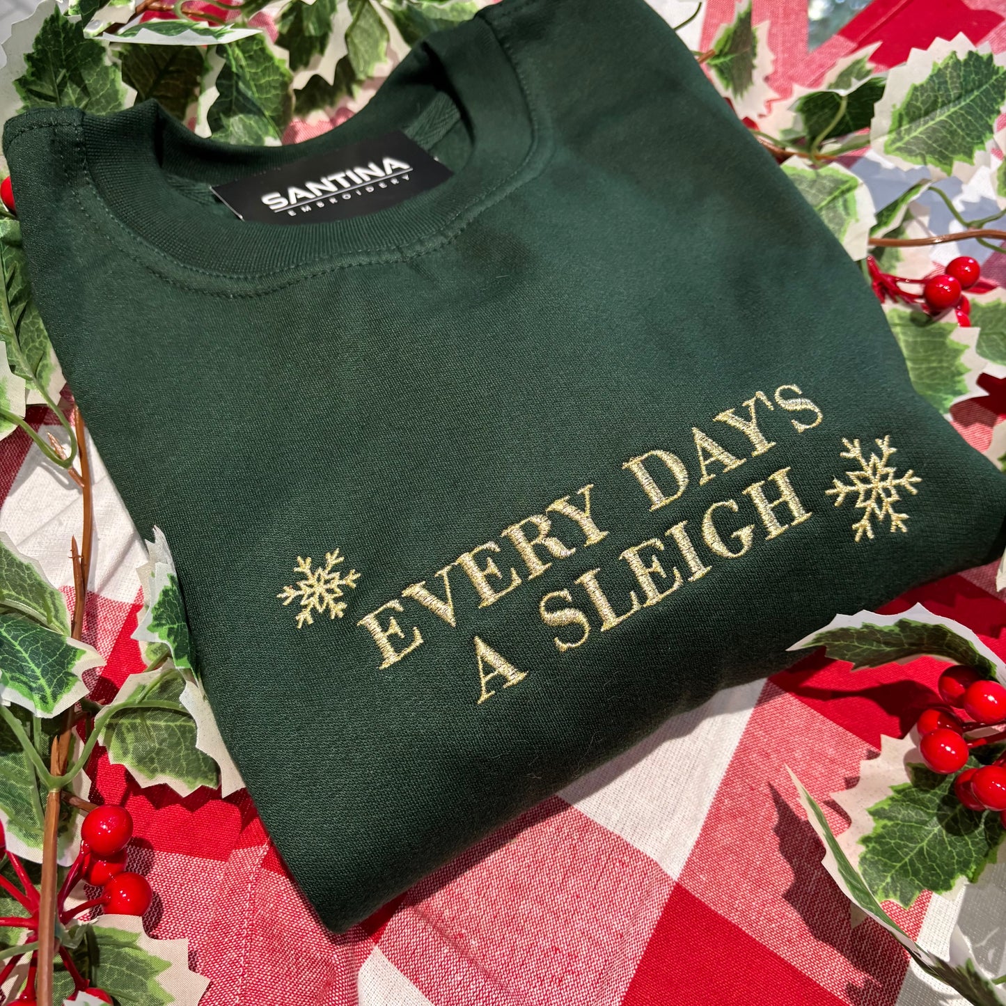 Every day’s a sleigh 🛷 ❄️ Christmas sweater or hoodie