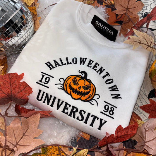 Halloweentown university embroidered tee sweater or hoodie 🦇