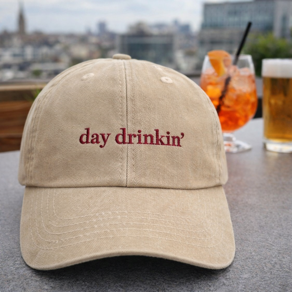 Day drinkin’ cap ☀️ 🍸 🍻