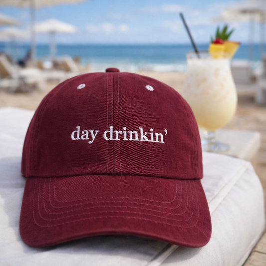 Day drinkin’ cap ☀️ 🍸 🍻