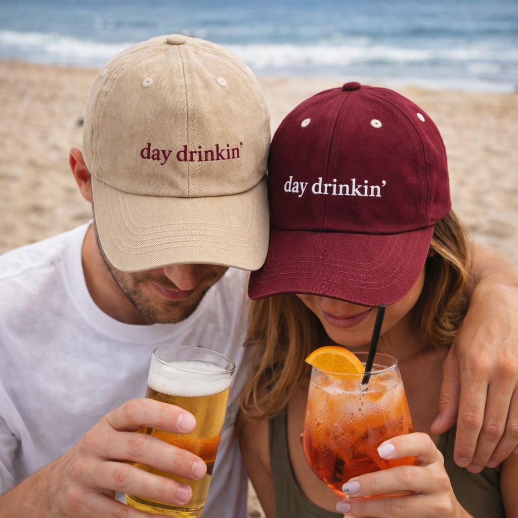 Day drinkin’ cap ☀️ 🍸 🍻