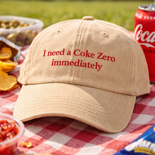 I need a Coke Zero (or custom drink) immediately 🥤