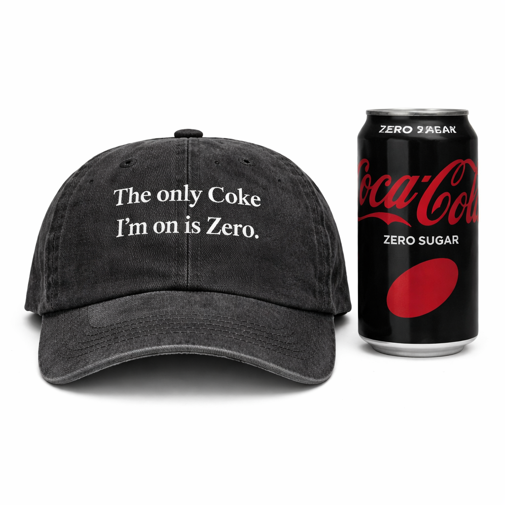 The only Coke I’m on is Zero (or Diet) cap 🥤